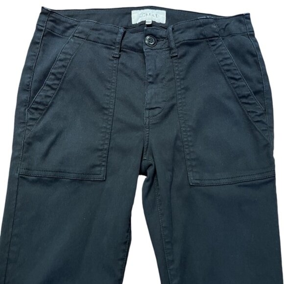 The Great slim fit corduroy utility style pants in black size 27 good condition - Picture 2 of 11